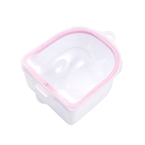 Plastic Thicken Soaker Bowl Manikyyri Nail Art Geelilakka Poista Pink
