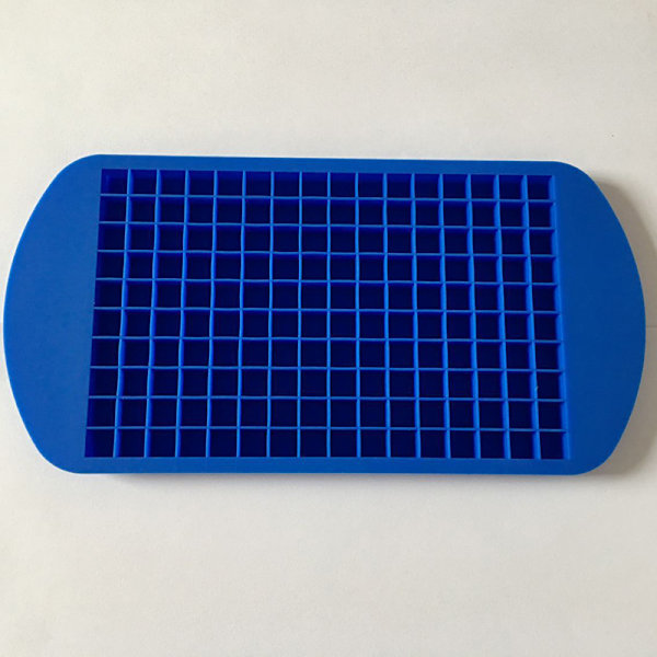 160 Cavity Silikone Bar Ice Cube Bakke Ice Cubes Small Square Ic Blue