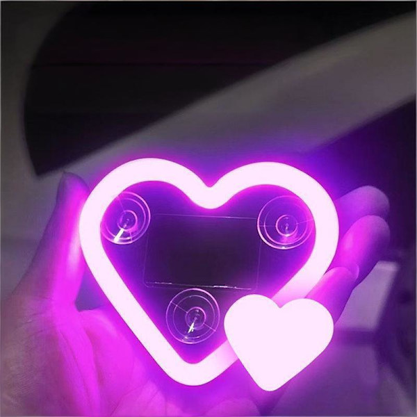 Soldrevne bil-neonlys A2