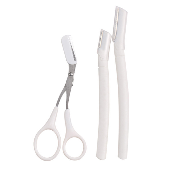 1/3 ST Sax Mustasch Ögonbryn Ögonfransstrimmer Razor Facia D