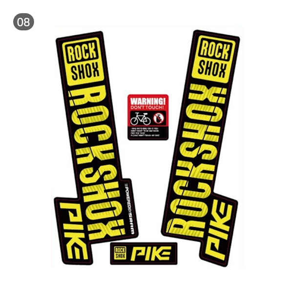 Etuhaarukkatarra Rock Shox SID Road Bike MTB Race -kilpailuun 8