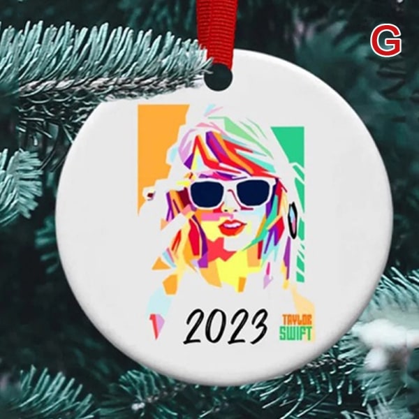 Taylor Swift Eras Tour Christmas Ornament Anheng Ornamenter Bil B
