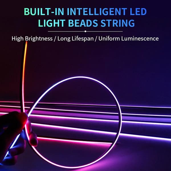 Universal Akryl LED Ambient Lysstrimmel RGB Atmosfære Inter A5