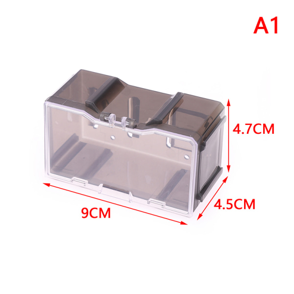 1/64 Diecast modell bil förvaringsbox med fästelement anslutas A1
