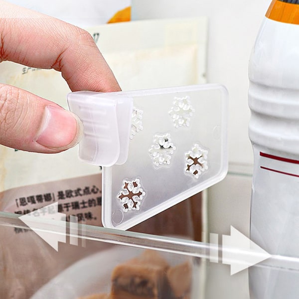 4 kpl Jääkaappiluokiteltu varastointi läpinäkyvä väliseinä Boar
