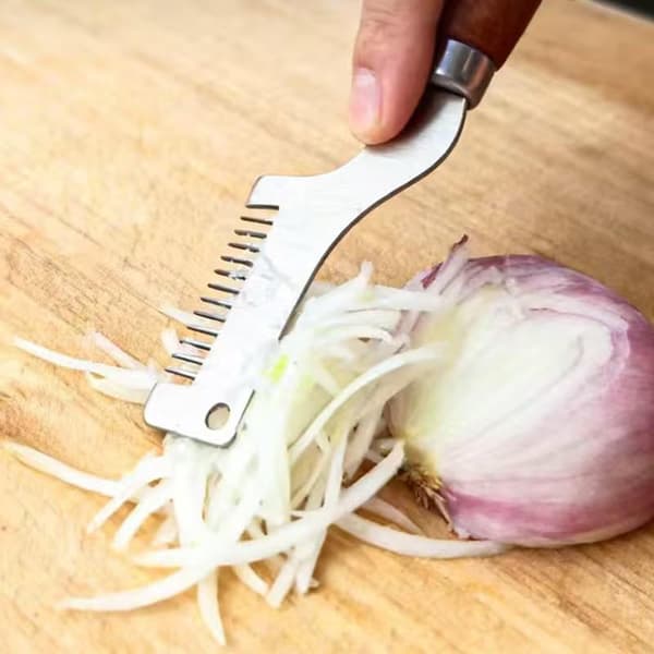 Makuleret Forårsløg Værktøj Køkken Grøn Løg Makulator Special Makulator 1pc