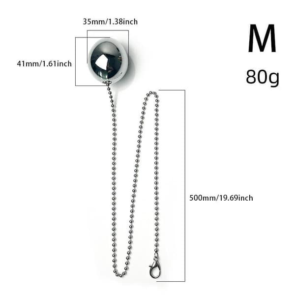 Store metall analkuler rumpeplugg i rustfritt stål for utvidelse A1