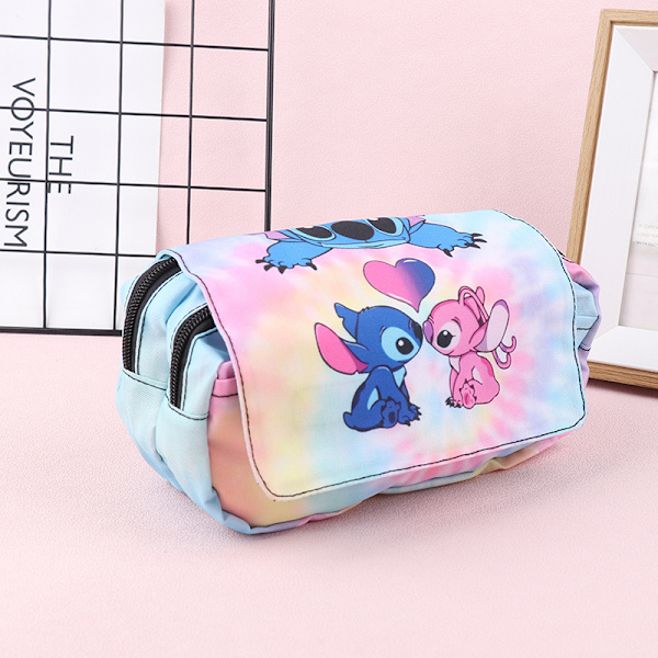 Penaali case Lilo & Stitch Print Pen Bag Opiskelijat D