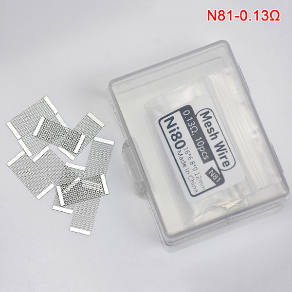 5/10st 6 modeller Mesh Style Värmeslinga För Ersättning Prebui N81-0.13Ω