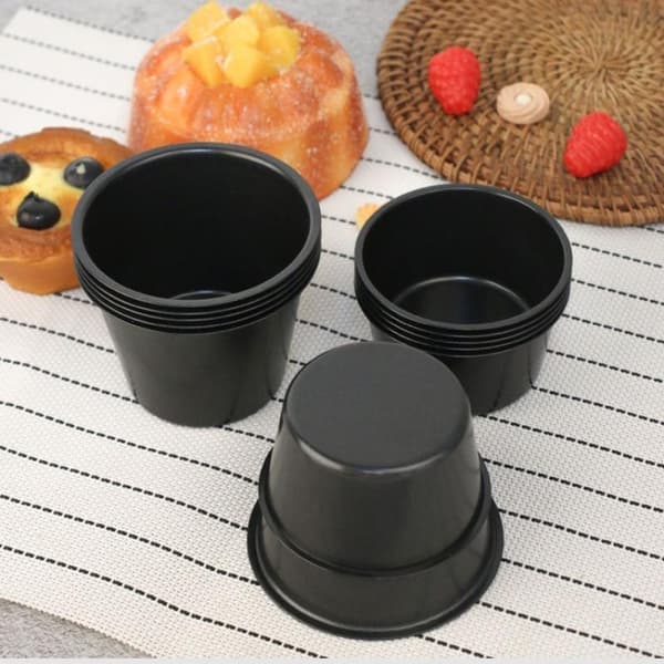 1/5 st muffinsform kompakt design enkel att släppa effektiv förvaring 100ML