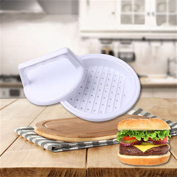 NY Biff Hamburger Form US Kitchen Burger Matlagning Grill Plast