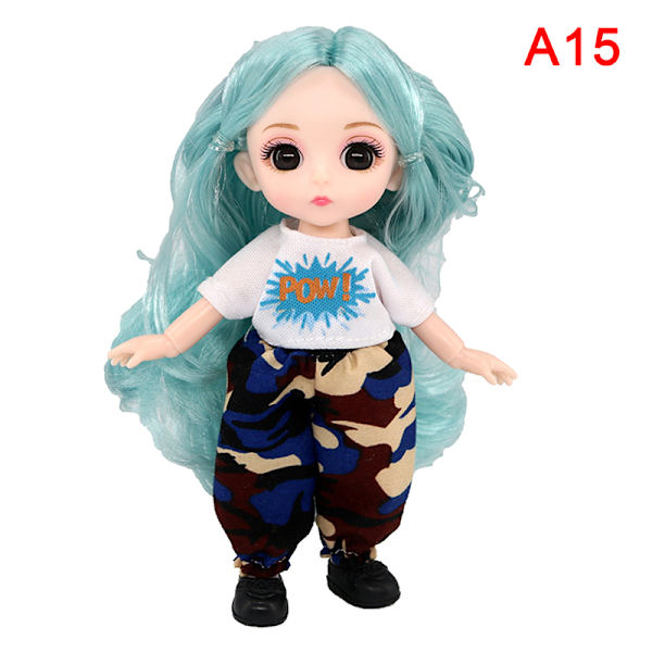 BJD CASUAL Docka Fritidsmode Prinsessan Kläder Kostym Accessoarer A15