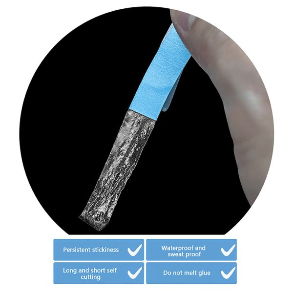 3Y kaksipuolinen hiustenpidennysteippi peruukkiteippitarra Vedenkestävä