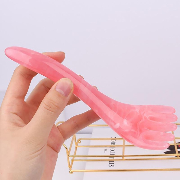 1 kpl päänahan gua sha vartalon niskan jalkojen hierontaan Pink