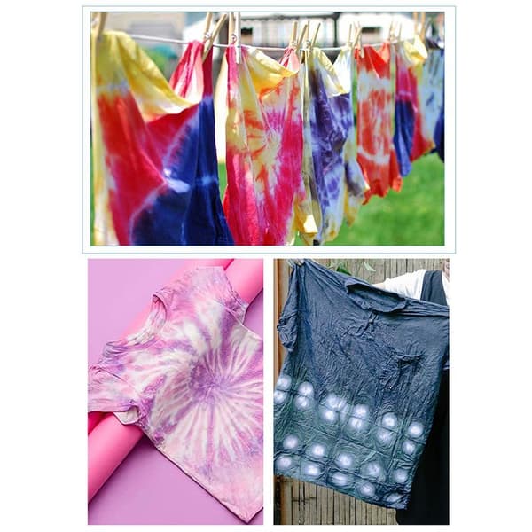 34 farger tilgjengelig 10g stoff DIY Tie Dye pulverfarge klær A2