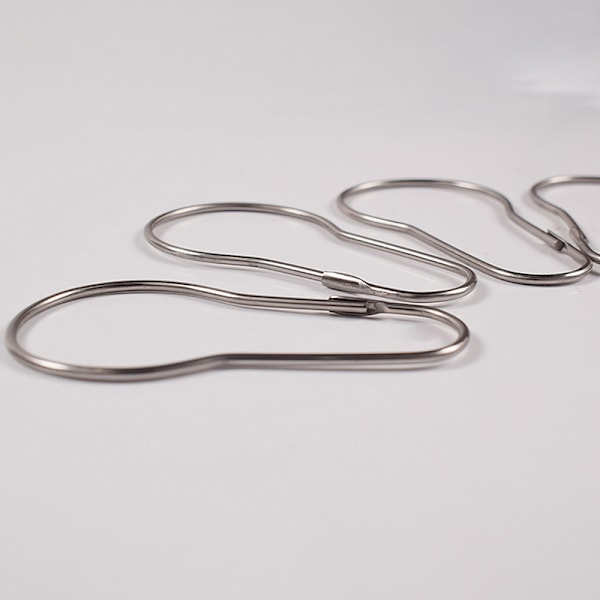 10/20 kpl Curtain Open Kurpitsa Sormukset Karabiini avaimenperä Clip Windo 20pcs