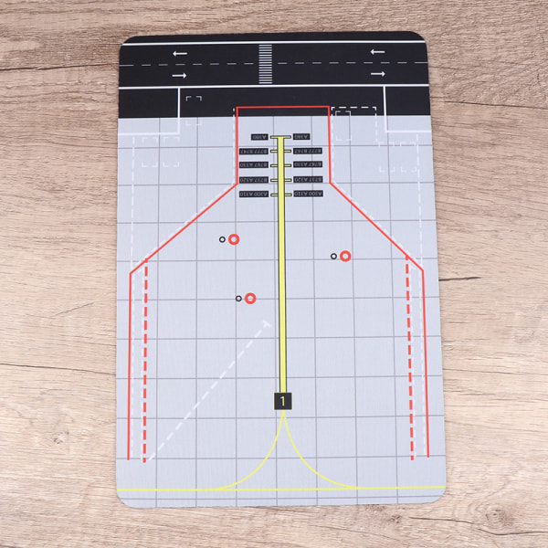 Flygplansmatta Runway Förkläde Lämplig för 1:400 modell flygplan Sim