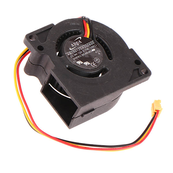 1 st för AB05012DX200600 projektor fläkt DC12V 0,15A 3 trådar