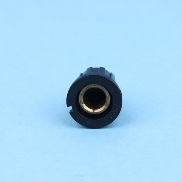 5st PN-8E 20,5*16mm Randig Plastknopp med Kopparkärna
