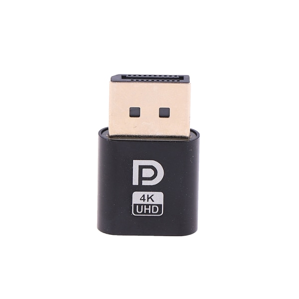 4K Displayport Dummy Plug DP Virtual Display Adapter Desktop AC