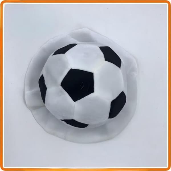 Fotbollsfesthattar Plyschfotbollshatt