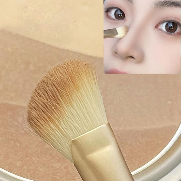 1 st Nose Shadow Brush Vinklad Contour Makeup Borstar Face Makeu