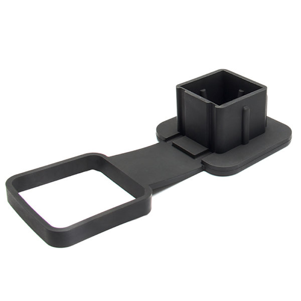 Bil Trailer Hitch Plug Tube Cap Protector Indsæt Træk Trailer Hej Black