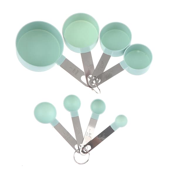 8 STK Målekopper Skjeer Kjøkken Baking Matlaging Bakeware Kitc