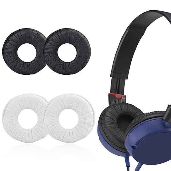 2st utbytesöronkuddar för WH-CH500 CH510 ZX330BT 310 V150 Black Flat