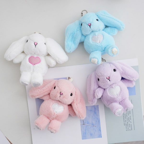 Pehmolelu pitkä korva Kawaii sarjakuvaeläin ja täytetyn nuken syntymä B