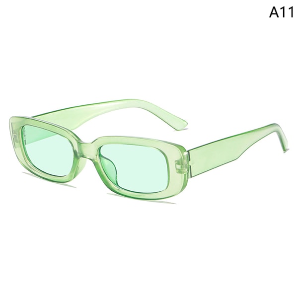 Luksus Kvinners Firkantede Solbriller Små rektangulære Solbriller Wom A11