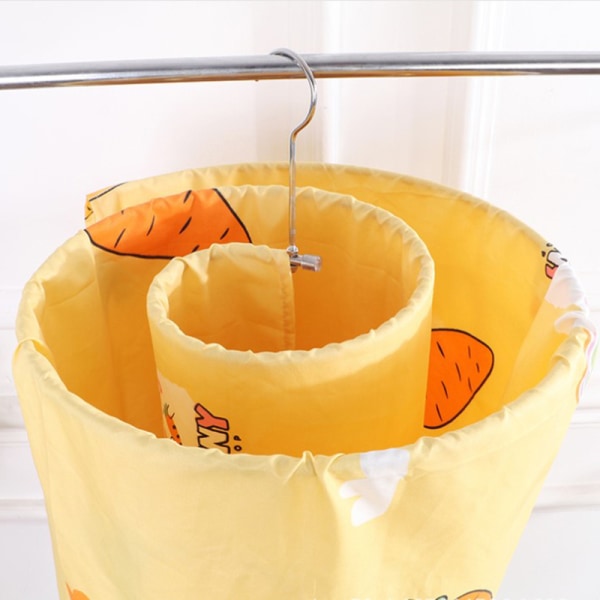 1 stk Tørkestativ Creative Spiral Cloth Hanger Hjem Sengetøy Round