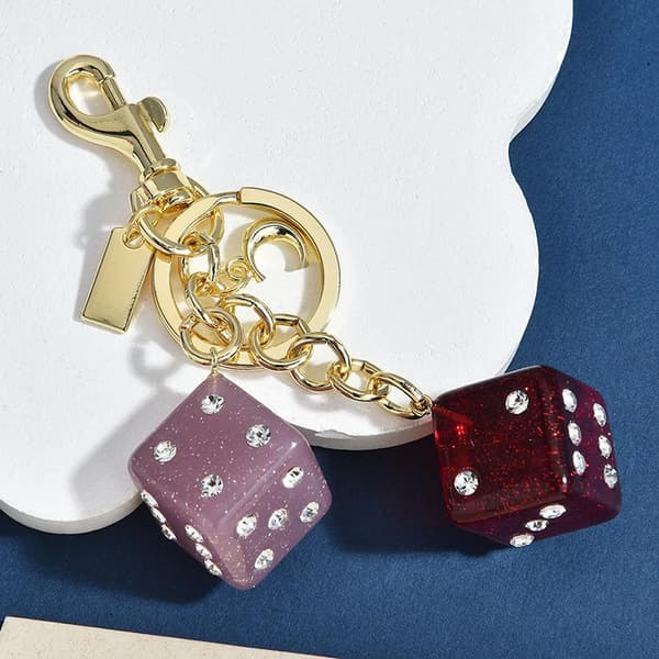 Terning Nøglering Terning Taske Charm Til Kvinder Pung Charm Til Håndtasker StyleA