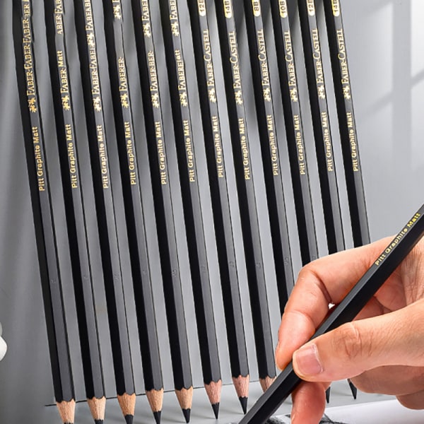 Faber-Castell matt skiss pennmålning Konst grafit pennor H