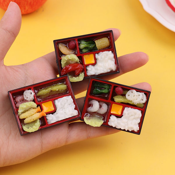 1:12 Dollhouse Fast Box ris sake Kitchen Decor Toy