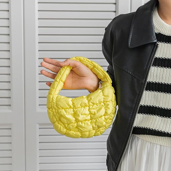 Mode Mini Puffer Tote Bag Elegant telefonväska Key Pouch Simp A13
