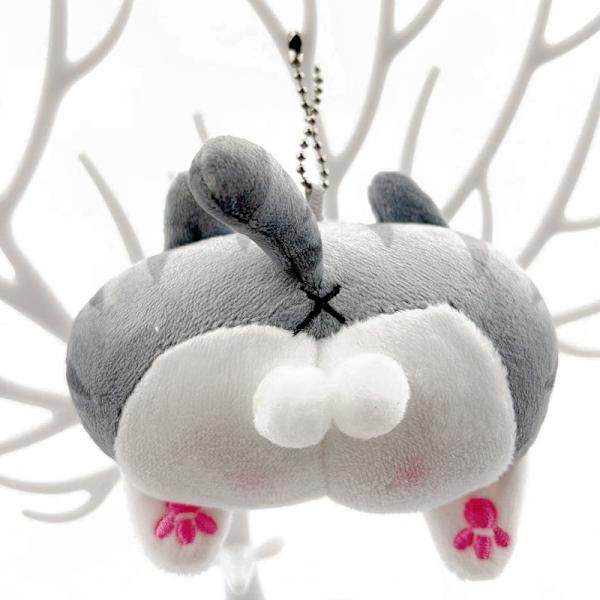 Uusi e Cat Butt Pehmoavaimenperä Butt Pehmeä Fidget Toy Girls Child A3