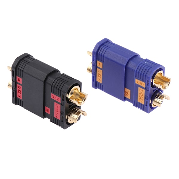 QS8-S Heavy Duty Battery Connector Anti-Spark Gold Connector La Black