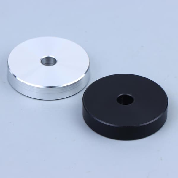 45 pladeadapter til pladespiller 7 tommer vinylplade til vinyl R Silver
