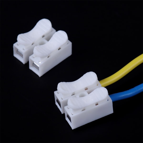 10 STK Hurtigkoblingsterminal Trykk Type Connector Connector A2