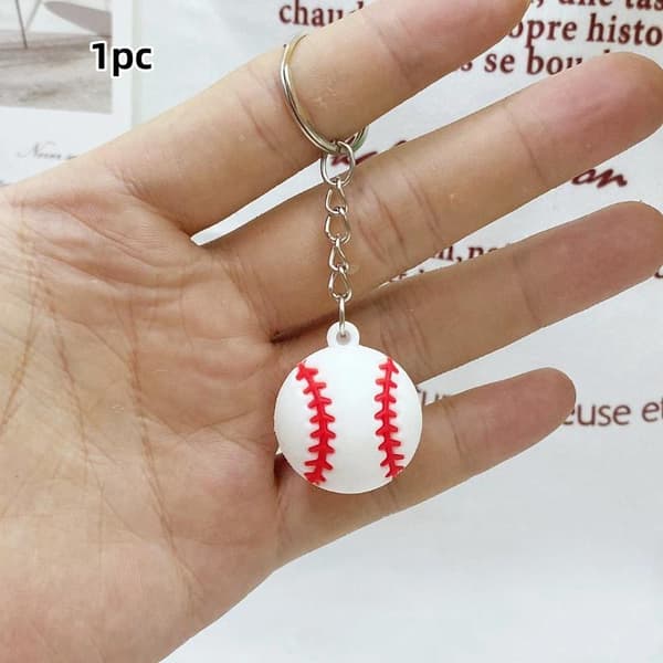 Baseball-avaimenperä, baseball-riipus, auton avaimenperä, laukkukoru A1