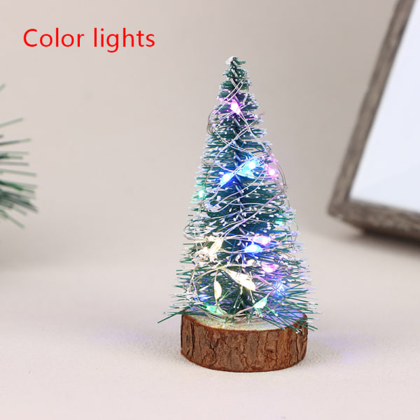 Dukkehus Miniatyr juletre Cedar Model Ornament Garlan A3
