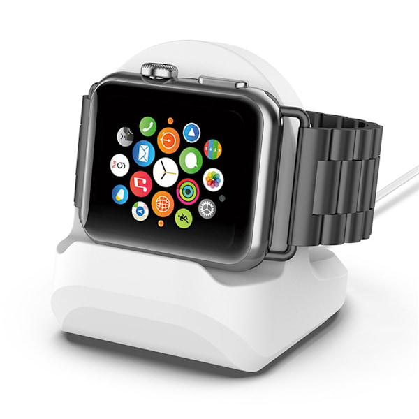 Lader Dock Stand Station Oplader Holder til Watch iWatch Black