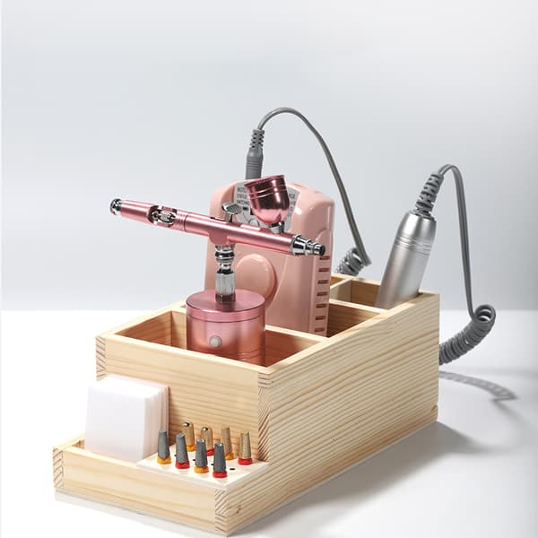 1 STK Træneglebor hine Bits Træholder Manicure Tools Bo S