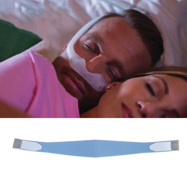 1 stk CPAP-hodeplagg-erstatningsbelte for Respironics Resmed-stropp