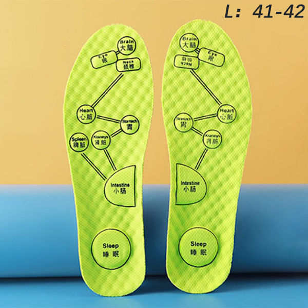 Fot Akupressur Innersula Andas Sportkudde Inserts Deod 41-42