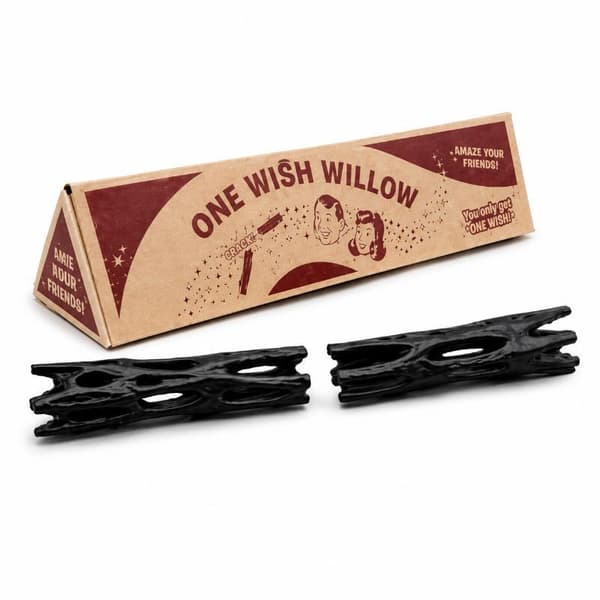 3D-printet One Wish Willow Stick Plastic Ønskestav Ønske-Mak A2