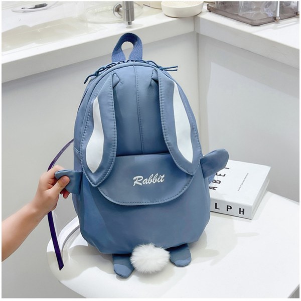 Mode Barn Skolväskor Bunny Portable Backpacks e Travel Pink