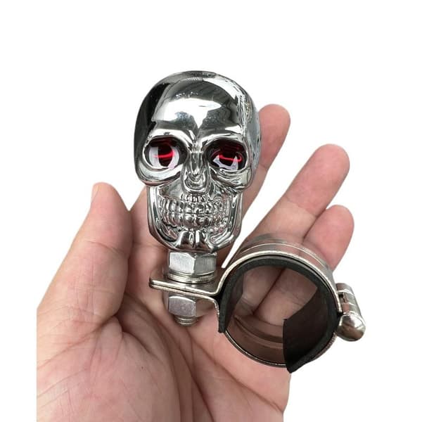 Universal metallager Power Handle Skull Head Turning Steerin