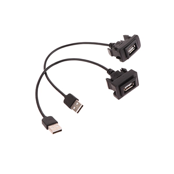 Auton kojelaudan uppoasennus USB paneelin jatkokaapelin sovitin Soc B